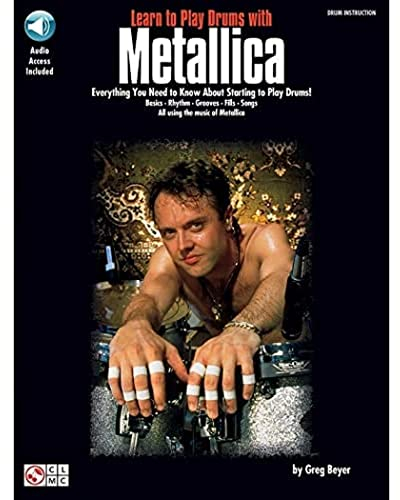 Metallica Learn To Play Drums With Book/CD: Noten, CD für Schlagzeug