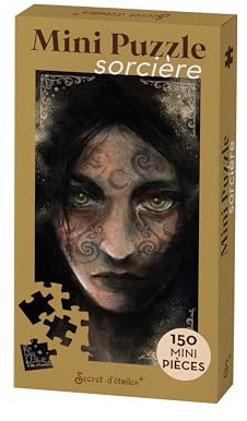 Mini puzzle Sorcière: 150 mini pièces