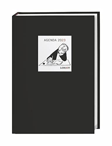 Loriot Agenda A5 2023. Taschen-Kalender mit Platz für Organisatorisches und Humor. Die besten Zeichnungen von Loriot in einem praktischen Buchkalender.