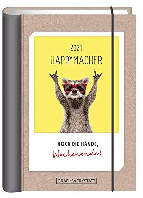 Terminplaner 2021 Happymacher: Terminplaner Hardcover