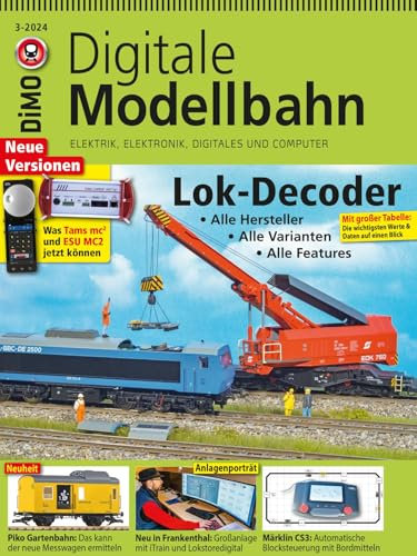 Lokdecoder: alle Hersteller, alle Varianten, alle Features: Digitale Modellbahn 3/2024