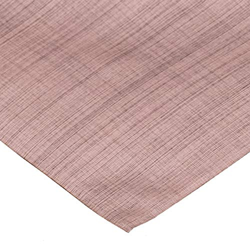 heimtexland ® Typ645 Nappe de table d'extérieur chinée Rose 90 x 90 cm