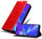 cadorabo Coque pour ASUS ZenFone Max M2 en Rouge DE Pomme - Housse Protection avec Fermoire Magnétique, Stand Horizontal et Fente Carte - Portefeuille Etui Poche Folio Case Cover