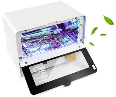 BoNew 6 l UV- & Ozon-Sterilisator Ultraviolet Sterilisation Box Sterilisation Schrank Smart Timer für Handtuch Nagel Maniküre Tattoo Tools Make-up-Pinsel Spa-Ausrüstung