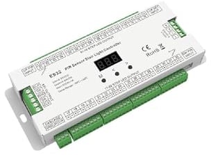 LEDKIA LIGHTING Controller Folge Deinen Schritten für Treppen mit PIR-Sensor Weiß