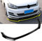 WQEUN Spoiler Avant Voiture Abs Pare Choc Avant Lame Convient pour Golf 7/7.5 Mk7 GTI GTD 7R 2014-2019 Pare-Chocs De Voiture Spoiler Séparateur,CarbonFiber