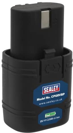 Sealey CPG8VBP 8V 2Ah Lithium-ion Power Tool Battery for CPG8V