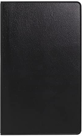 Idena 13919 - Taschenkalender 2023 mit Leporello, schwarz, 87 x 153 mm, Terminplaner, Monatskalender
