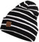 CLAPE Winter Beanie Mütze Herren Damen Leatherpatch Strickmütze Acryl Rollmütze Thermo Slouch Mütze Cuffed Warm Hat
