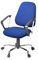Lollanda 1 Stück Bürostuhl Bezug, Universal Stretch Stuhlhussen, Drehstuhl Covers Abnehmbare Waschbarer Stretch Elastische, Bürostuhlabdeckung für Office Computer Sessel Armlehnen (Seeblau)