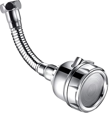Wasserhahn Verlängerung Flexibler Wasserhähne Luftsprudler Wasserhahn Aufsatz Set Wassersparender Strahlregler Universal Perlator für Küche Badezimmer
