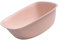 Lavabo, bol à vaisselle rectangulaire, bol à vaisselle rose, lavabo de camping en plastique, lavabo à légumes et fruits pour la cuisine de la maison (S)