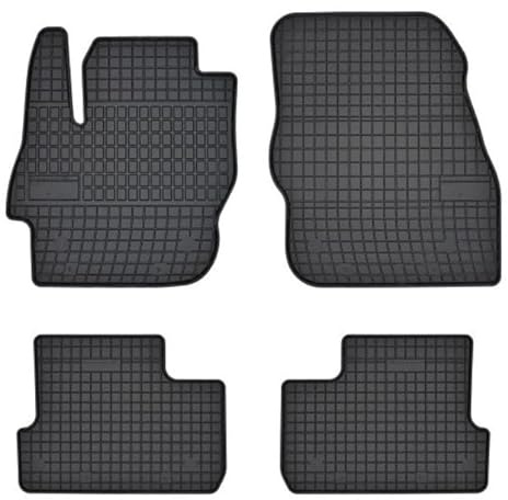 FROGUM 402539 Fußmatten Set Gummimatten Vorne und Hinten Matten schwarz Kompatibel mit MAZDA 3 BL 3 Stufenheck BL