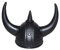 Wikinger Kostüm Outfit Mittelalter Nordmann Accessoires Helm Horn Bart Hammer Fasching Karneval Vintage-Kostüm, Motiv wählen:62206 Wikinger-Helm schwarz