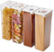 SmartStore Vorratsdosen 2.25L Set mit 4 Stück - Spaghetti aufbewahrung für pasta, BPA-frei, Spülmaschinenfest – Stapelbare Aufbewahrungsbehälter für die Küche – 12.5 x 9 x 28cm