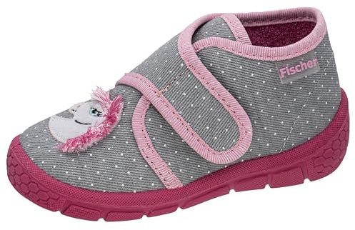 Fischer Markenschuh Kinder-Klett-Hausstiefel