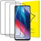 GiiYoon-3 Piezas Protector de Pantalla para Oppo Find X3 Lite/Oppo Reno 8 Lite Cristal Templado,[Sin Burbujas] [Cobertura Completa] [9H Dureza] Vidrio Templado HD Protector Pantalla