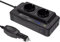 Beatific Convertisseur de tension de voiture 200 W DC 12 V vers AC 230 V avec 2 prises et 4 ports USB, chargeur de voiture avec prise allume-cigare pour le chargement en voiture de téléphones portable