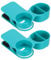 PATIKIL Desk Cup Holder Clip, 2 Pcs Clamp on Table Cup Bottle Clip Couch Cup Holder with Storage for Desk Boat Patio Chairs Drink Soda Coffee Mug, Blue