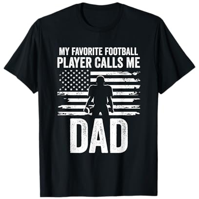 Vatertags-Fußballspieler Calls Me Dad American Football T-Shirt
