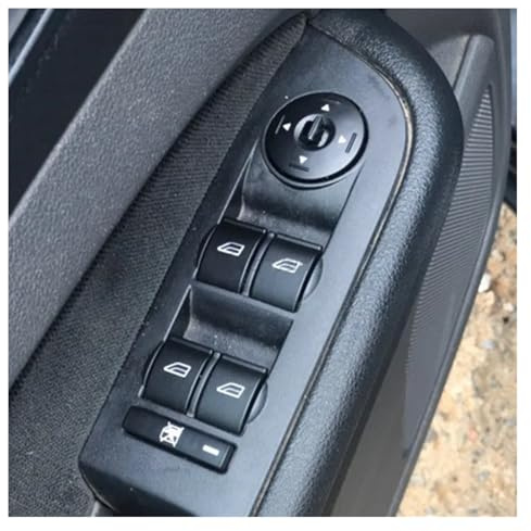 Botonera Elevaluna Para FORD FOCUS 2005-2007 3M512K021AB Para Interruptores Ventana Automóvil Botón Interruptor Elevalunas Eléctrico Maestro Interruptor Mando Elevalunas