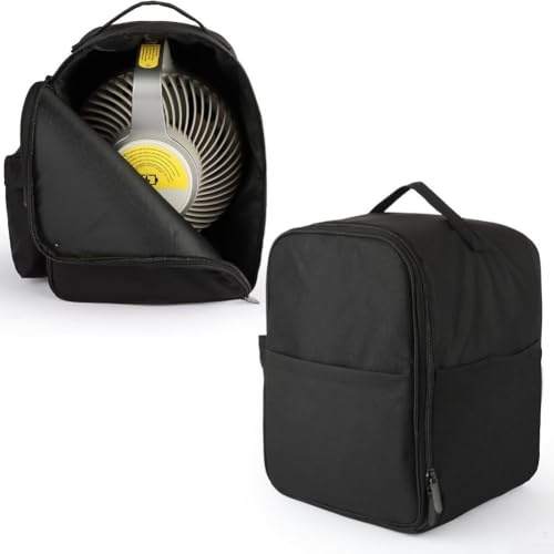 HEIBTENY For Shark For Flexbreeze FA05X Fan Carrying Case With Ergonomic Handle, Cushioned Waterproof Design, And Multi Pocket Storage For Accessories