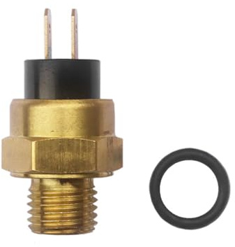 Fangxuee Motorrad Kühlerlüfter Temperaturschalter Wassertemperatursensor M14x1,5