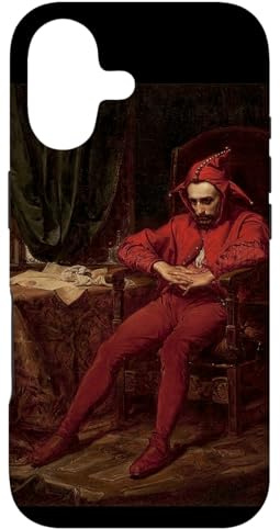 Hülle für iPhone 17 Stancyk Sad Court Narr, Polnischer sitzender roter Narr, schöne Kunst