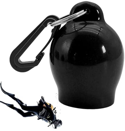 Mundschutz für Schnorchel – Tauchhülle 5 cm, Reglerschutz aus Silikon, Staubschutzclip | Tragbares Tauchmundstück, Zubehör für Wassersport, D