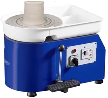 WAFOHSR Ruota for Ceramica Elettrica Professionale da 350 W, Attrezzatura for, Mini Pentola, Set for Principianti Controllo Preciso