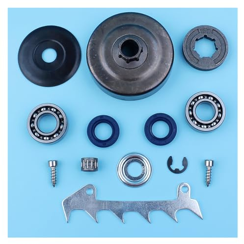 P7 Sprocket Rim Clutch Drum Washer Crankshaft Ball Bearing Seal Kit for Stihl 018 MS180 017 MS170 MS 180 Chainsaw Felling Dog