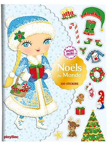 Minimiki - Stickers - Noëls du monde: Avec 300 stickers