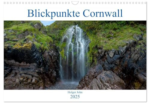 Blickpunkte Cornwall (Wandkalender 2025 DIN A3 quer), CALVENDO Monatskalender: Besondere Blickpunkte Cornwall in außergewöhnlichen Bildern (CALVENDO Orte)