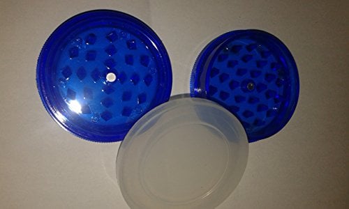 Plastic Herb Magnetic Grinder 3 Part Assorted