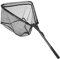 Epuisette Peche, Poisson pour Carpe Triangulaire Pliable Filets Pôle Poignée Débarquement Epuisette Peche Portable(40 * 40)