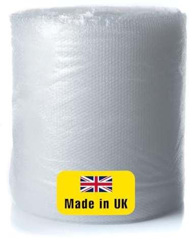 Wellpack Europe Large Bubble Wrap Roll Clear Packing Moving House Mailing Storage