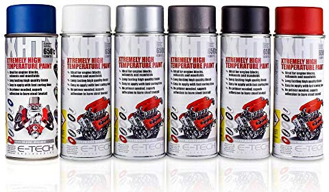 MP Essentials Coat, Protect & Enhance XHT Xtremely High Temperature Paint (up to 650c) for Engine blocks, Exhausts & Manifold (Silver)