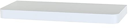 Trent Narrow Floating Shelf Kit (Matte White, 80, Centimeters)