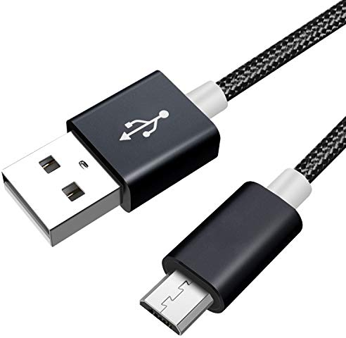 Cavo di ricarica USB di ricambio per Corsair Gaming Void RGB Elite Wireless Premium Gaming Headset Cavo Micro USB (1,5 m nero)