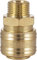 Poppstar Attacco Rapido per Aria Compressa DN 7,2 con Filettatura Esterna da 3/8 Pollici