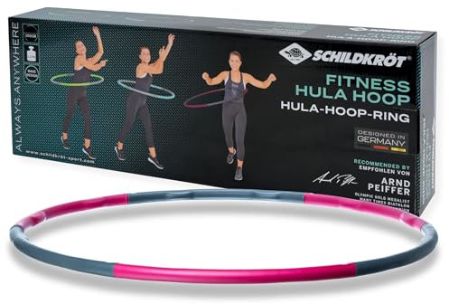 Fitness-Hoop, 100cm Durchmesser, Fuchsia-Anthrazit