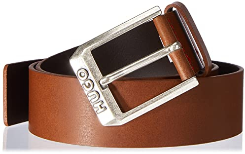 HUGO Herren Gelio-c_sz40 Gürtel, Medium Brown210, 120 EU