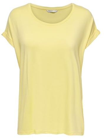 ONLY Tops für Damen Basic Kurzarm Rundhals