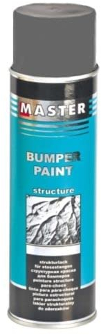 Troton KUNSTSTOFF STRUKTUR SPRAY 1 x 500ml GRAU BUMPER PAINT STRUCTURE DUNKELGRAU LACK mit Acrylharz