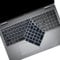 Silicone Keyboard Cover Skin for 15.6 Inch Dell Latitude 3550 3540 5520 5521 5530 5531 5550, 15.6 Inch Dell Precision 3560 3570 3561 3571 3590 3591 Laptop Keyboard Skin (Black)