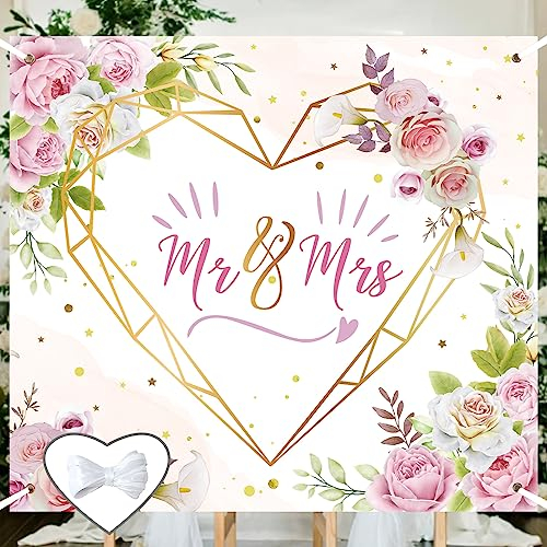 Hochzeitsherz Zum Ausschneiden,200x180cm Herz Zum Ausschneiden Hochzeit Deko,Bettlaken Mit Herz Hochzeit,Für Das Brautpaar,Hochzeitsspiel Für Braut Und Bräutigam, Foto-Hintergrund