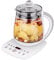 FairUo Kettles, Tea Kettles 1.5L Household Kettles for Boiling Water Automatic Glass Preserving Pot Portable Mini Multi Cooker Tea Dessert Cooker Teapot/Without Filter