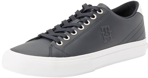 Tommy Hilfiger Zapatillas Sneaker para Hombre, Azul (Desert Sky), 43