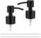 2 Stück Seifenspender Pumpkopf Edelstahl Flasche Seifenspender für 28 mm Gewinde Seifenspender Ersatzpumpe für DIY Lotionspender Seife Shampoo Duschgel