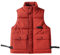 biJerou Herren Winterjacke Schwarz Ohne Kapuze - Puffer Jacke Ohne Ärmel - Bunter Anzug Quilted Sleeveless Jacket Outerwear Winter Outdoor Warm Puffy Water Jacke Winter Warm Mit Taschen